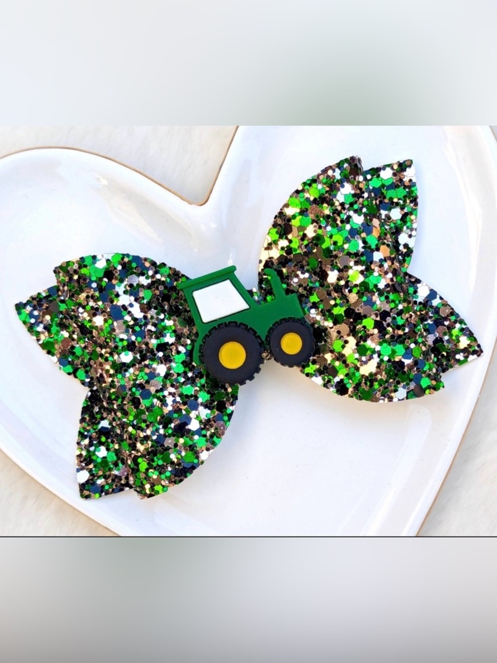 GREEN YELLOW TRACTOR Bow